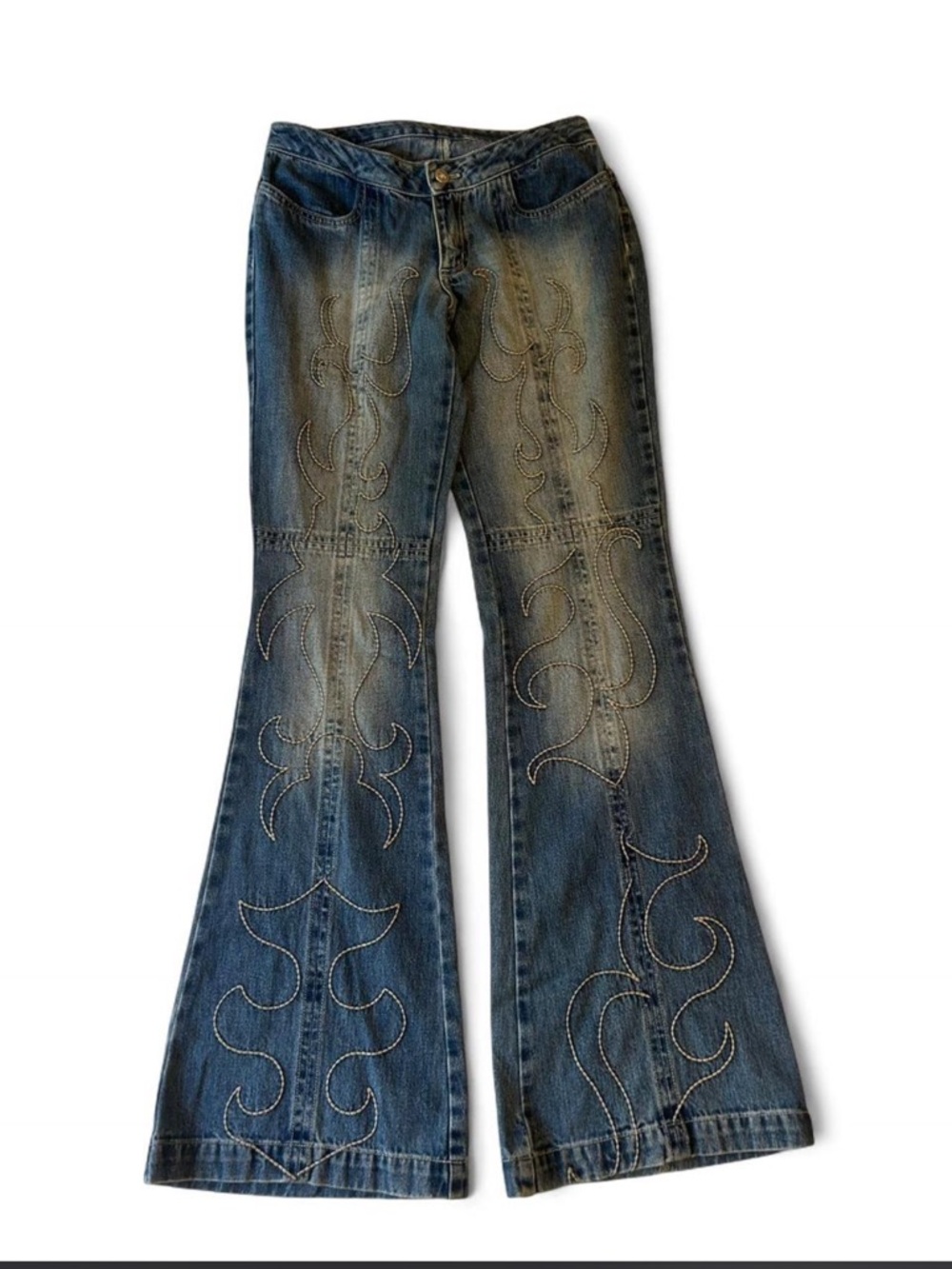 Vintage Y2K low rise bootcut jeans